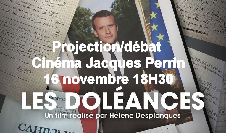 Evénement 16 novembre 18h30  » les doléances »