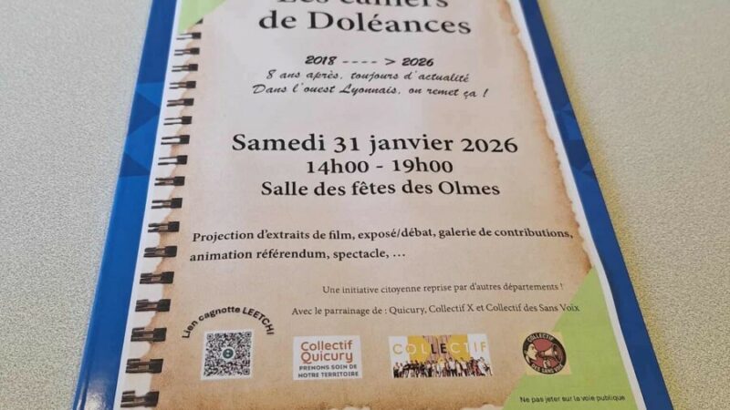 L&rsquo;évènement sur les doléances aux Olmes un succès ? oui mais surtout le départ d&rsquo;un travail citoyen qui s&rsquo;annonce.
